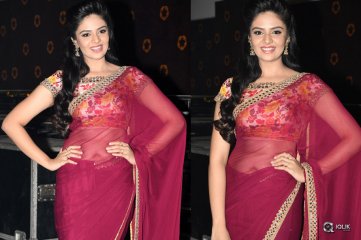 Sree Mukhi at Pelli Choopulu Movie Audio Launch